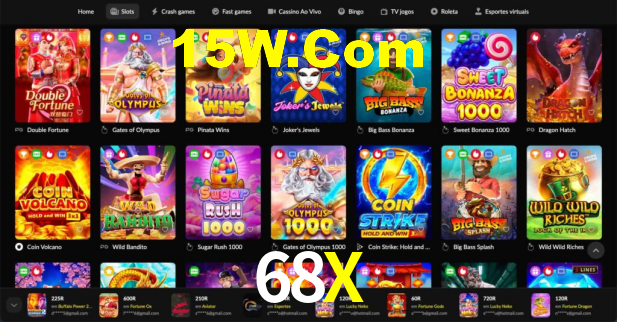 68X: A Experiência de Casino com Jogos de Mesa ao Vivo