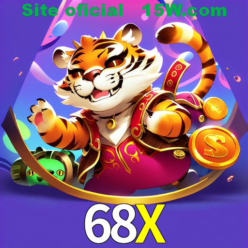 Imagem promocional da 68X mostrando a plataforma e suas vantagens